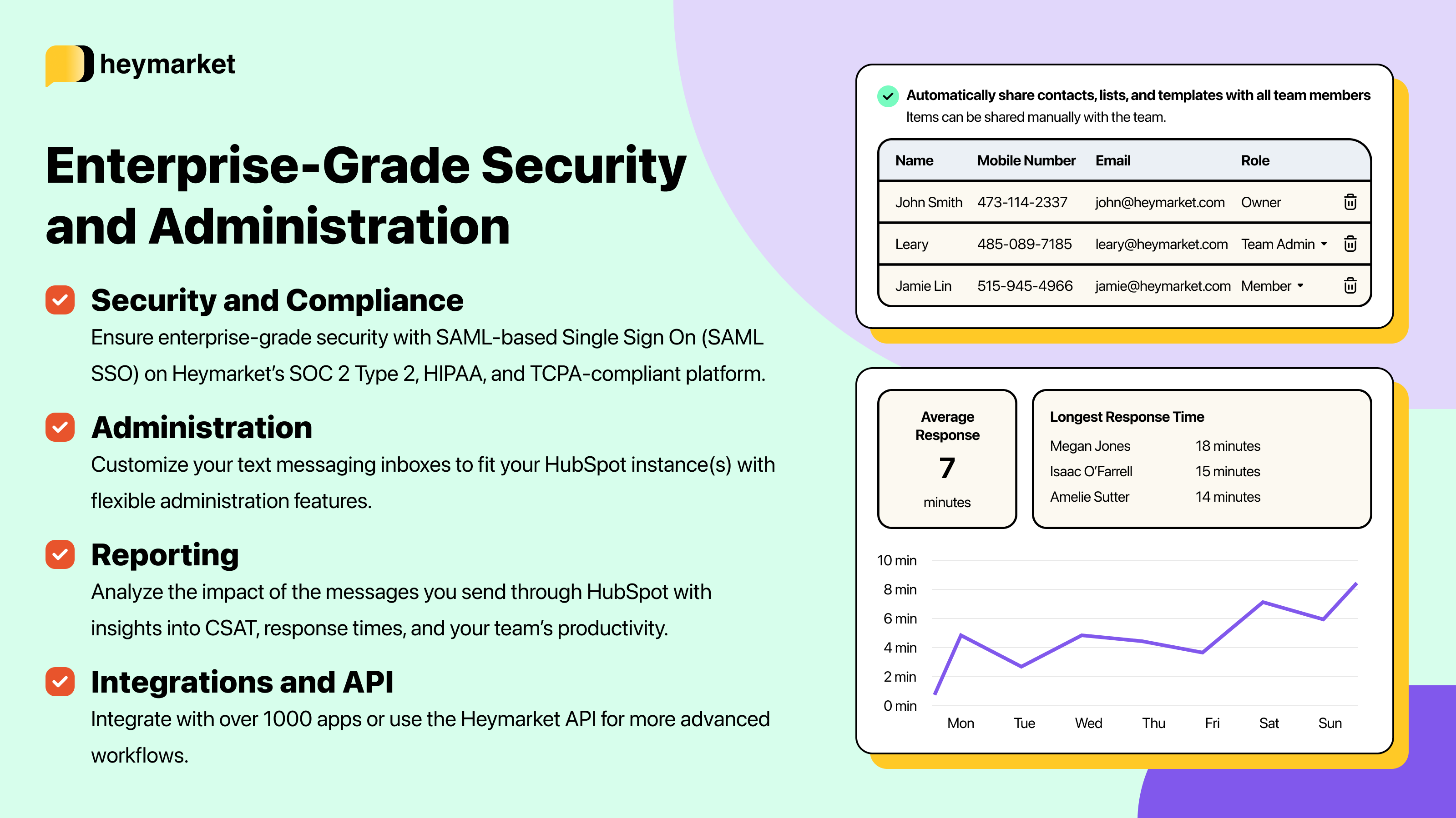 Protect your data with enterprise-grade security and administration