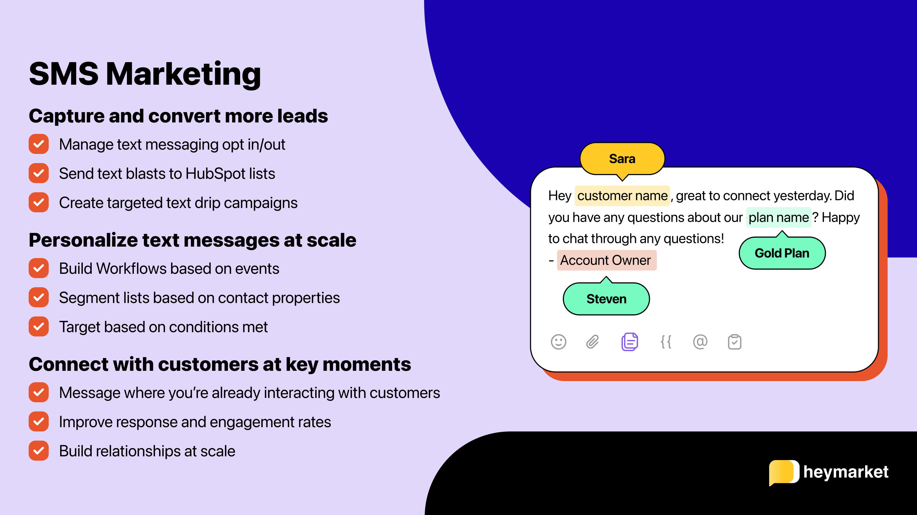 Reach more customers with SMS Marketing